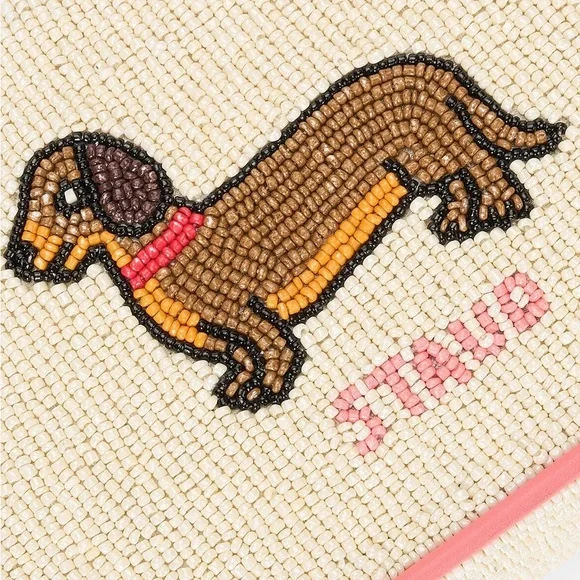 STAUD BEADED TOMMY BAG DOG DAYS HOT DOG - Picture 6 of 12